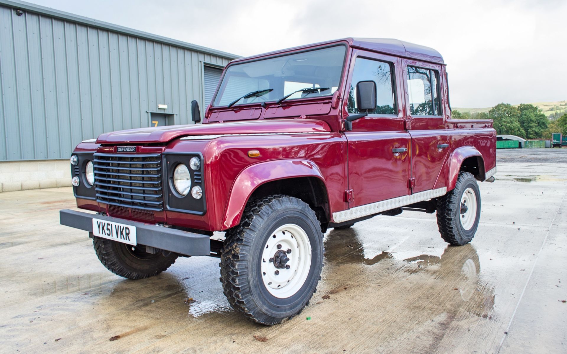 Land Rover Defender 110 County TD5 4x4 double cab pick up Registration Number: YK51 VKR Date of