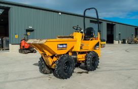 Thwaites 1 tonne hi-tip dumper Year: 2018 S/N: 7E4754 Recorded Hours: 584 XL1810006