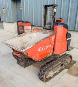 Kubota KC70 VHD-4 diesel driven walk behind 500 kg hi-tip dumper Year: 2016 S/N: 1JYK1 c/w expanding