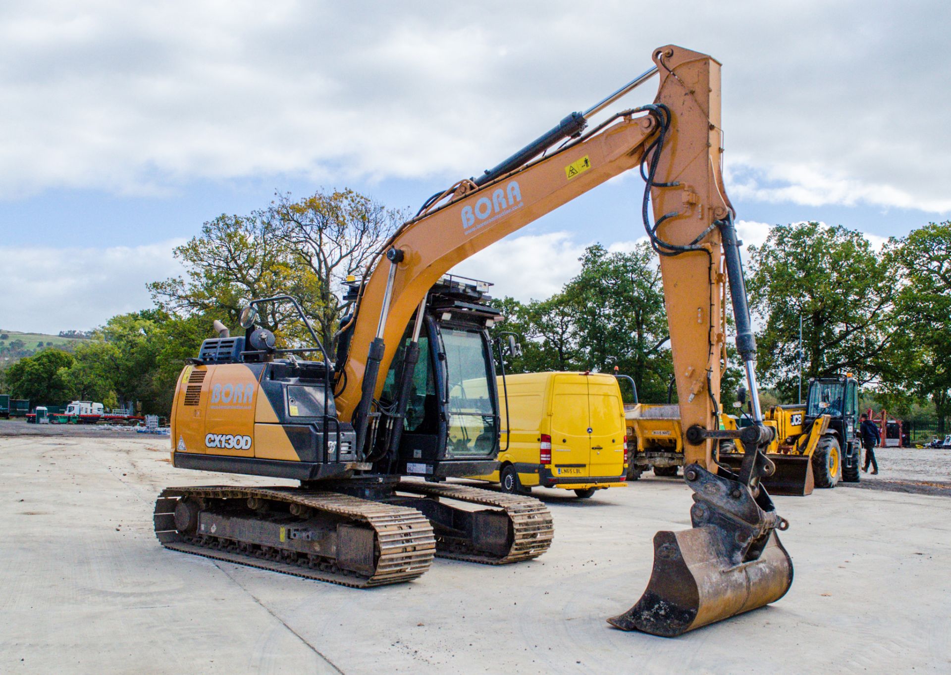 Case CX130D 13 tonne steel tracked excavator Year: 2018 S/N: A13306 Recorded Hours: 5779 piped, - Image 2 of 22
