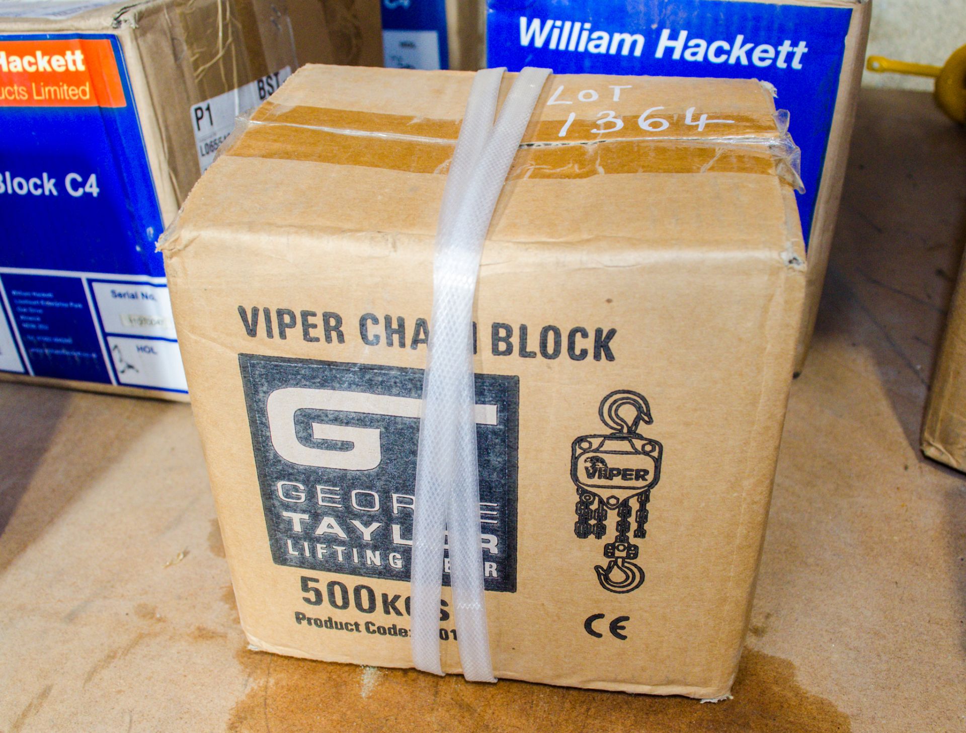 GT Viper 0.5 tonne chain block ** New and unused ** - Image 2 of 2