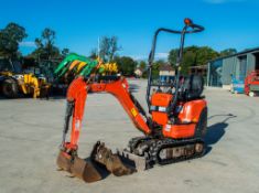 Kubota K008-3 0.8 tonne rubber tracked micro excavator Year: 2018 S/N: 30713 Recorded Hours: 1319