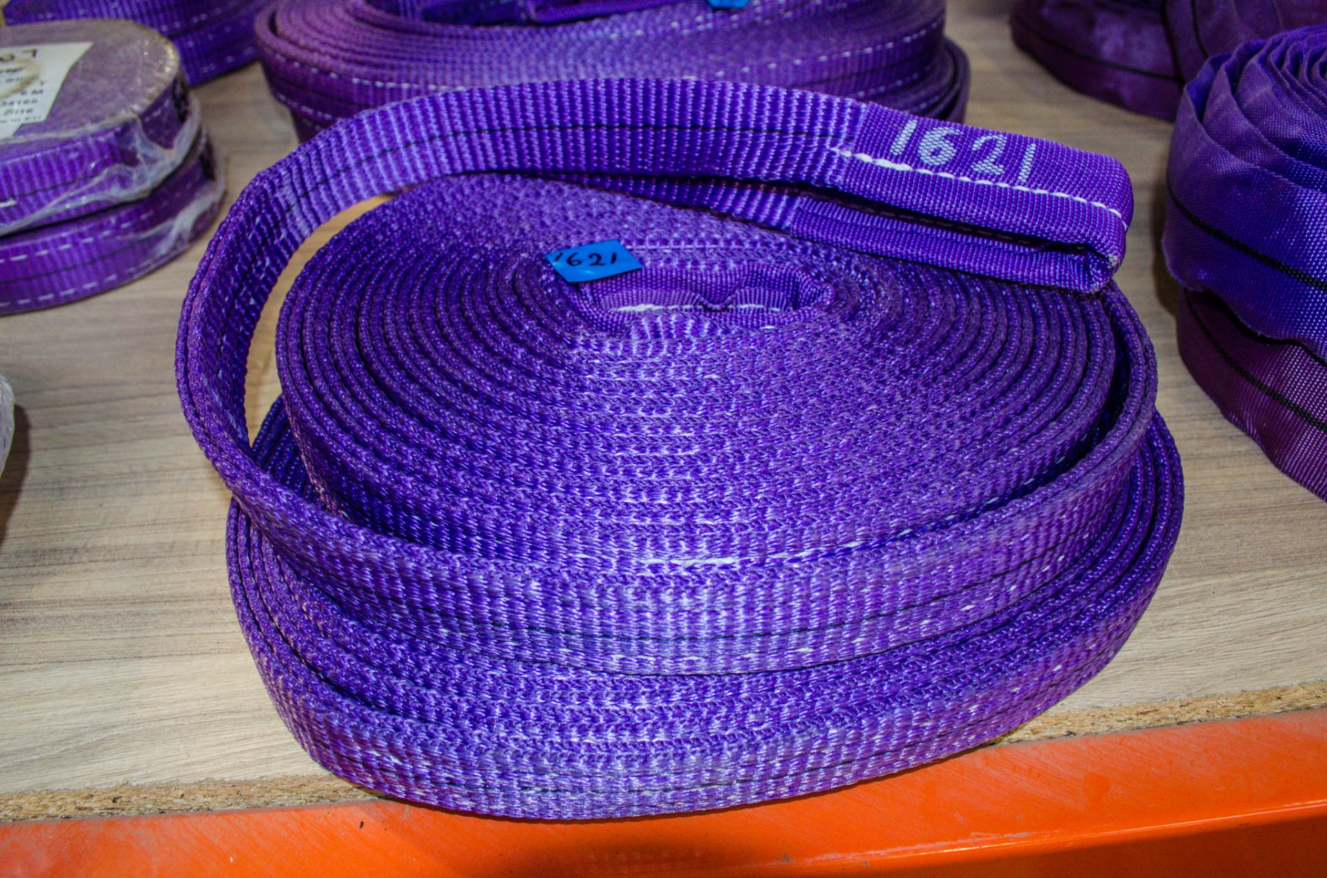 2 - 1 tonne x 6 metre webbing slings ** New and unused **