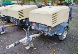 Doosan 741 diesel driven fast tow mobile air compressor Year: 2011 S/N: 430857 Recorded Hours: 1693