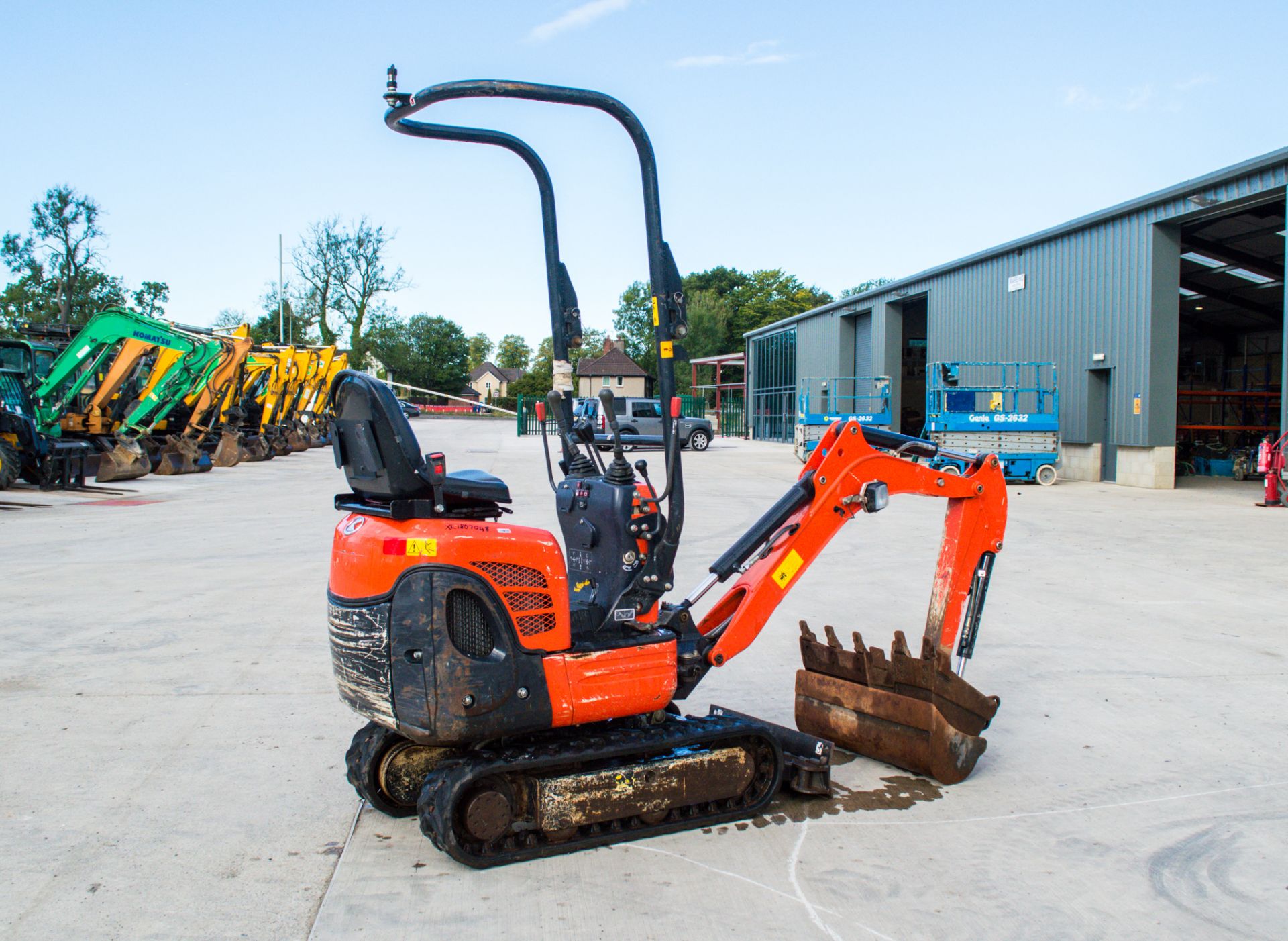 Kubota K008-3 0.8 tonne rubber tracked mini excavator Year: 2018 S/N: 31082 Recorded Hours: 801 - Image 4 of 20