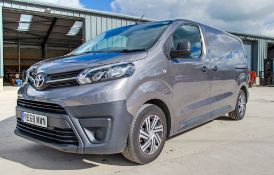 Toyota Proace Icon 1560cc diesel panel van Registration Number:RE68 WWN Date of Registration: 04/