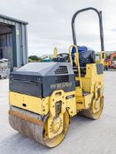 Bomag BW80 ADH-2 double drum ride on roller Year: 2006 S/N: 426292 Recorded Hours: 00084 RTD038