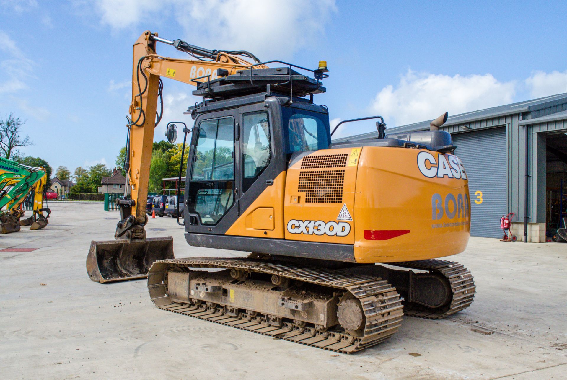 Case CX130D 13 tonne steel tracked excavator Year: 2018 S/N: A13306 Recorded Hours: 5779 piped, - Image 4 of 22