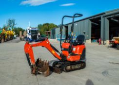 Kubota K008-3 0.8 tonne rubber tracked mini excavator Year: 2018 S/N: 31082 Recorded Hours: 801