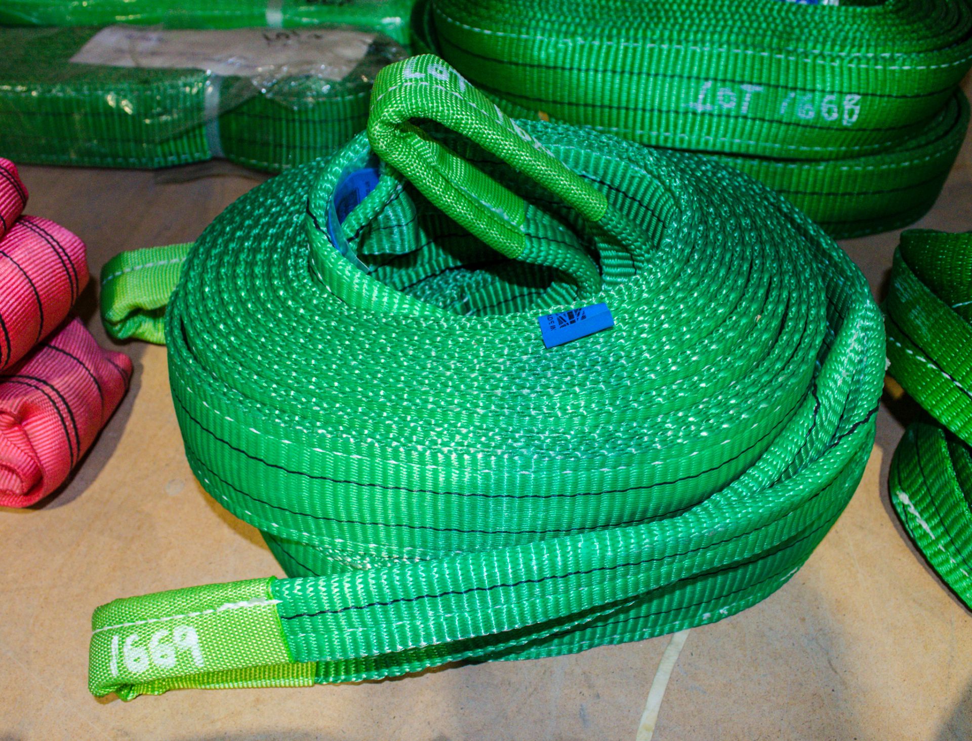 2 - 2 tonne x 6 metre round slings ** New and unused **