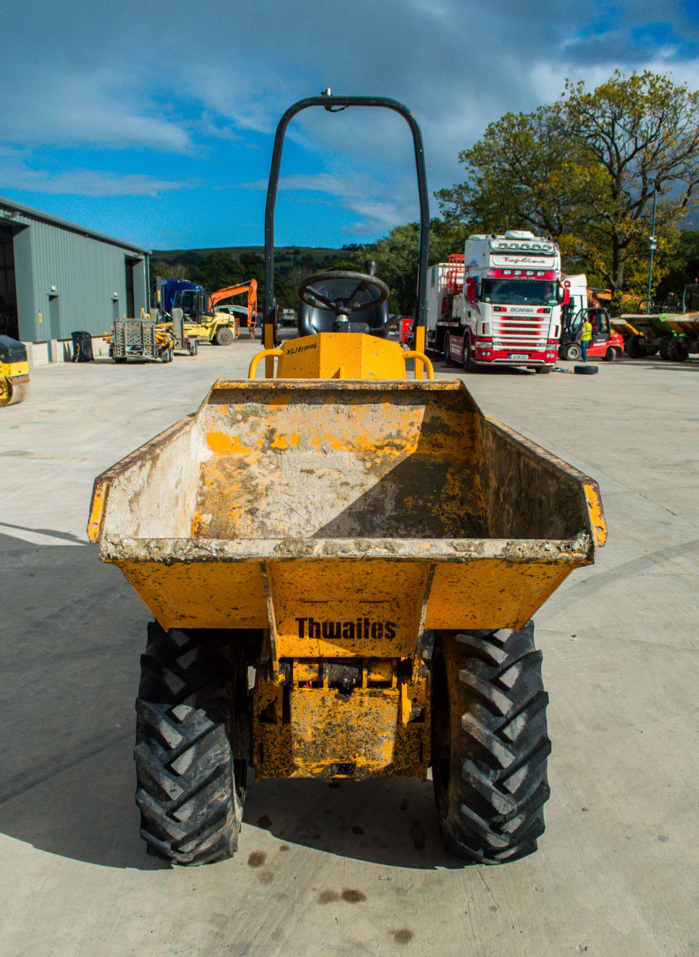 Thwaites 1 tonne hi-tip dumper Year: 2018 S/N: 7E4754 Recorded Hours: 584 XL1810006 - Image 5 of 22