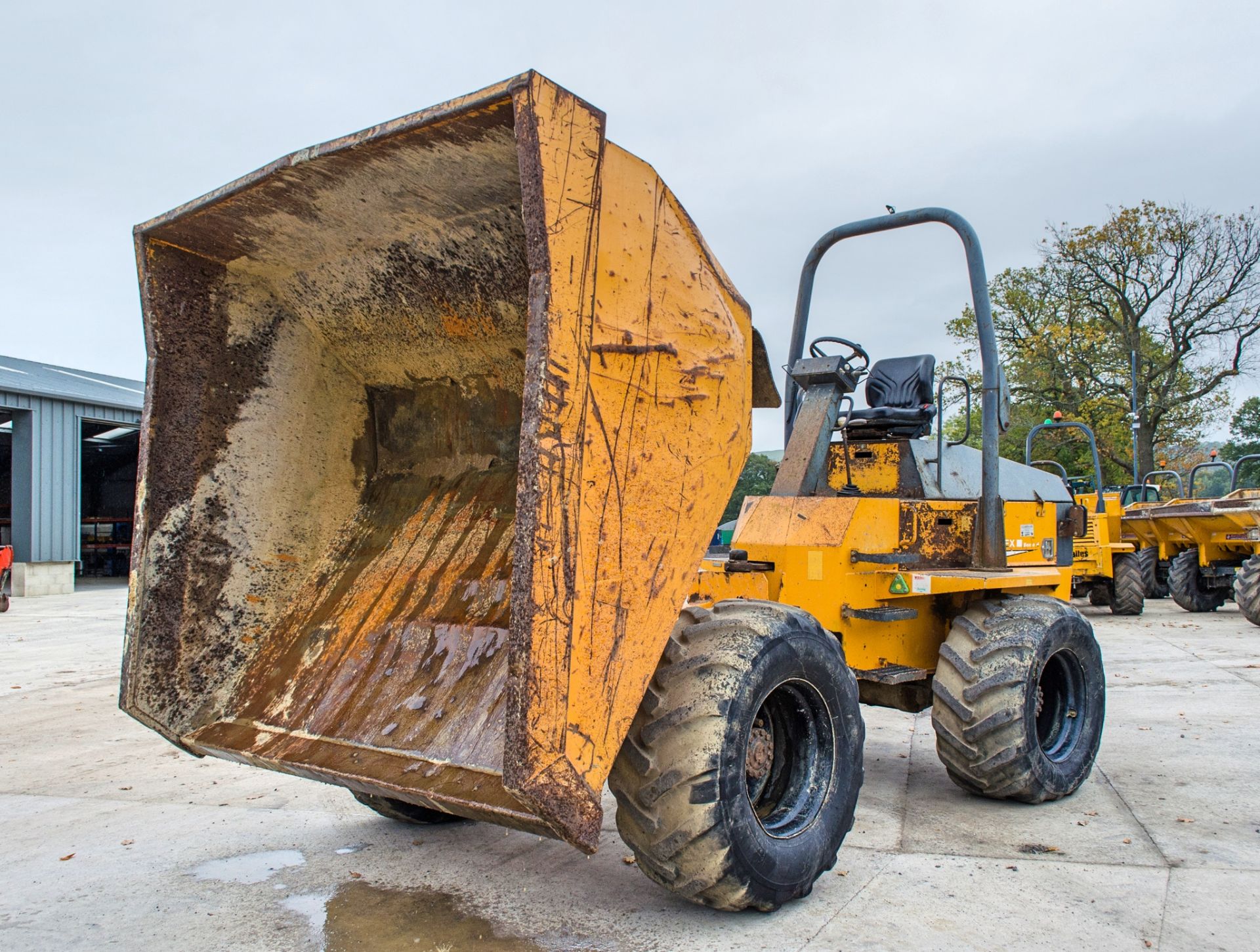 Terex 9 tonne straight skip dumper Year: 2003 S/N: E304HN066 Recorded Hours: Not displayed (Clock - Image 9 of 21