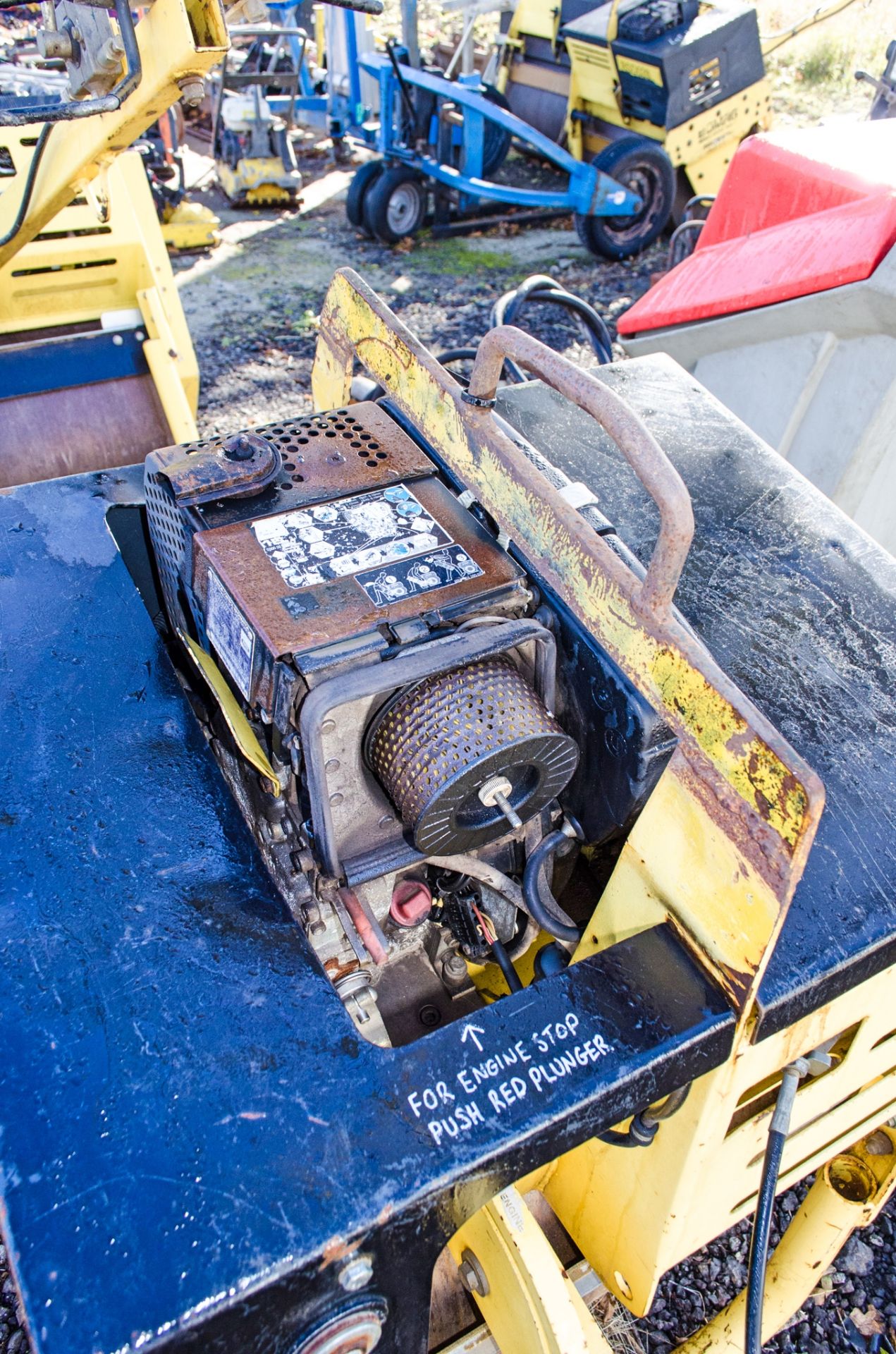 Bomag BW71 diesel driven single drum pedestrian roller - Image 3 of 3