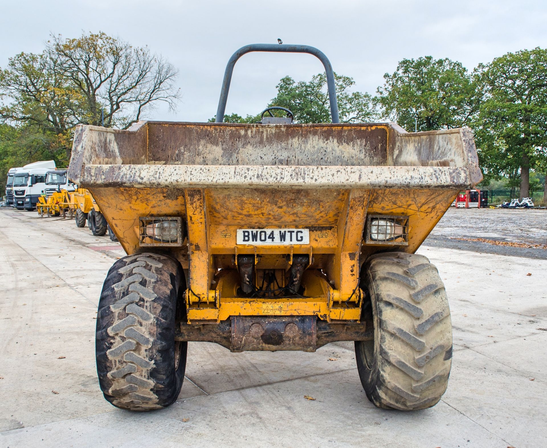 Terex 9 tonne straight skip dumper Year: 2003 S/N: E304HN066 Recorded Hours: Not displayed (Clock - Image 5 of 21