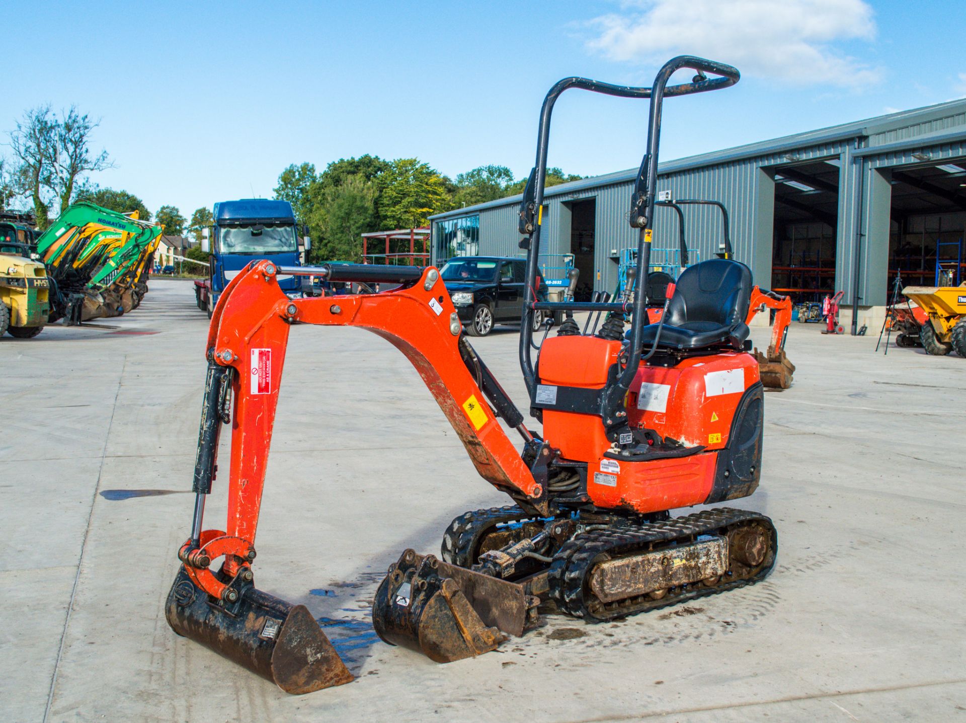 Kubota K008-3 0.8 tonne rubber tracked micro excavator Year: 2018 S/N: 31089 Recorded Hours: 850