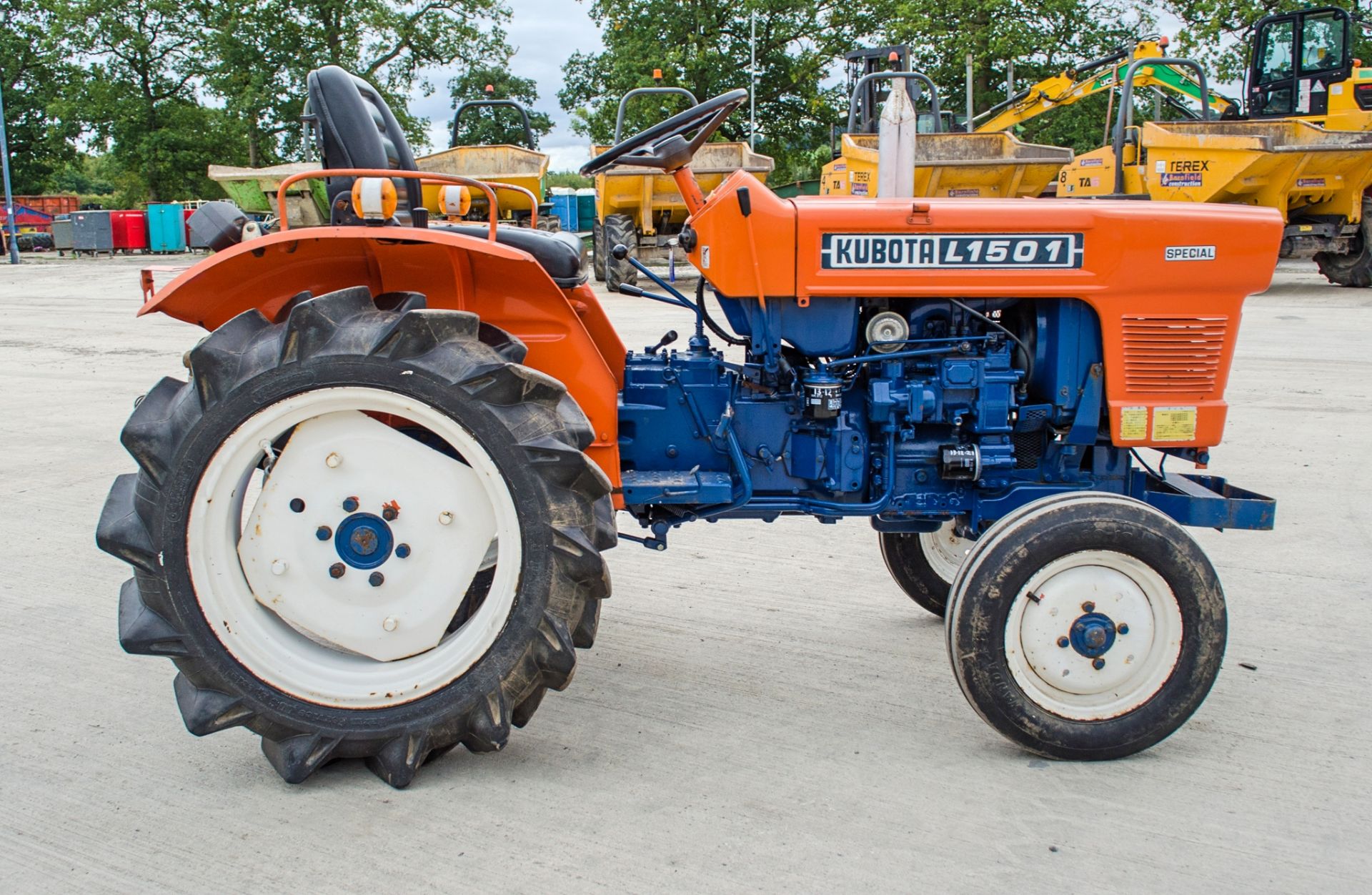 Kubota 1501 Special diesel driven tractor Recorded Hours: 541 - Image 8 of 17