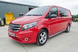 Mercedes Benz Vito 116 Sport Bluetech auto 5 seat crew cab panel van Registration Number: BU68 MUB