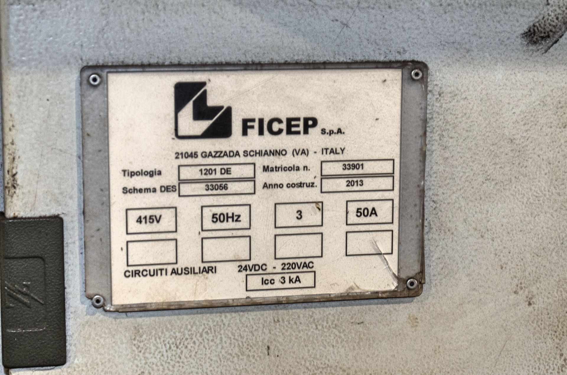 Ficep Excalibur 12 CNC drilling line Year: 2013 S/N: 33901 ** Please note this machine is located in - Image 21 of 21