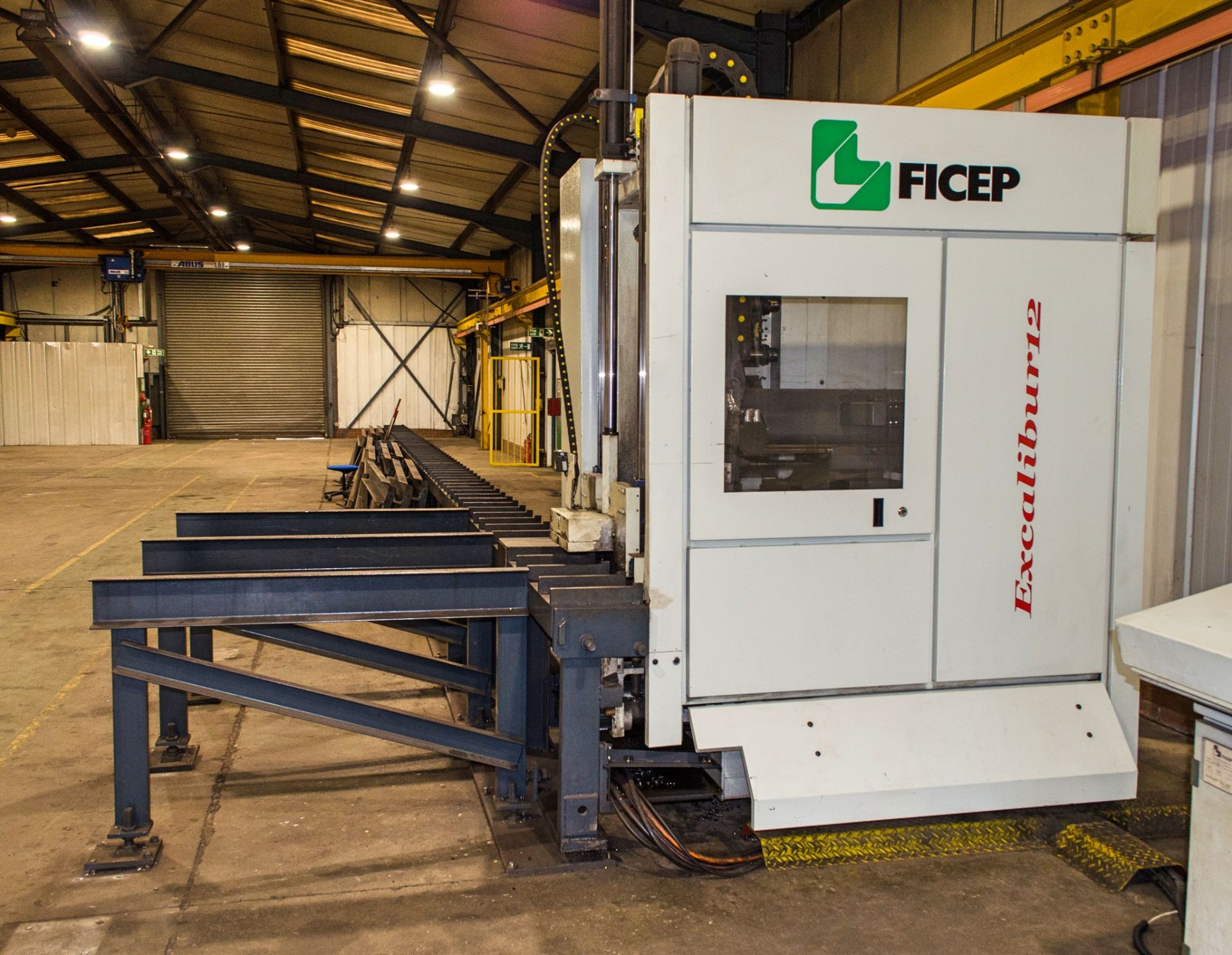 Ficep Excalibur 12 CNC drilling line Year: 2013 S/N: 33901 ** Please note this machine is located in - Image 5 of 21