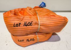 2 - 10 tonne x 1 metre round lifting slings ** New and unused **