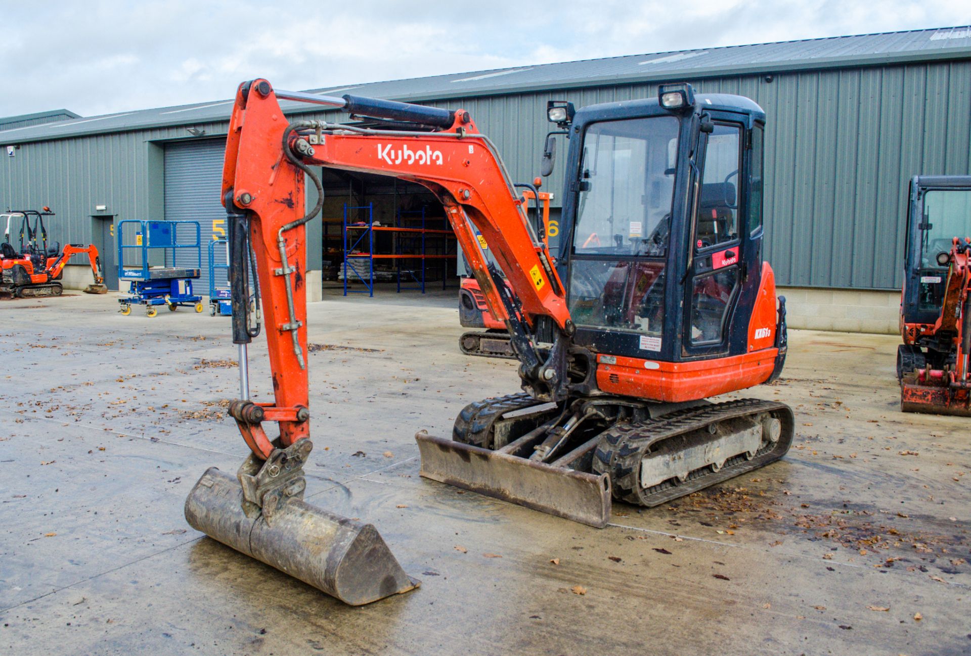 Kubota KX61-3 2.6 tonne rubber tracked excavator Year: 2015 S/N: 81787 Recorded Hours: 2860 EXC149