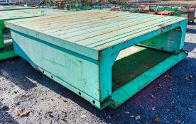 2.6 metre x 2.5 metre steel trench box