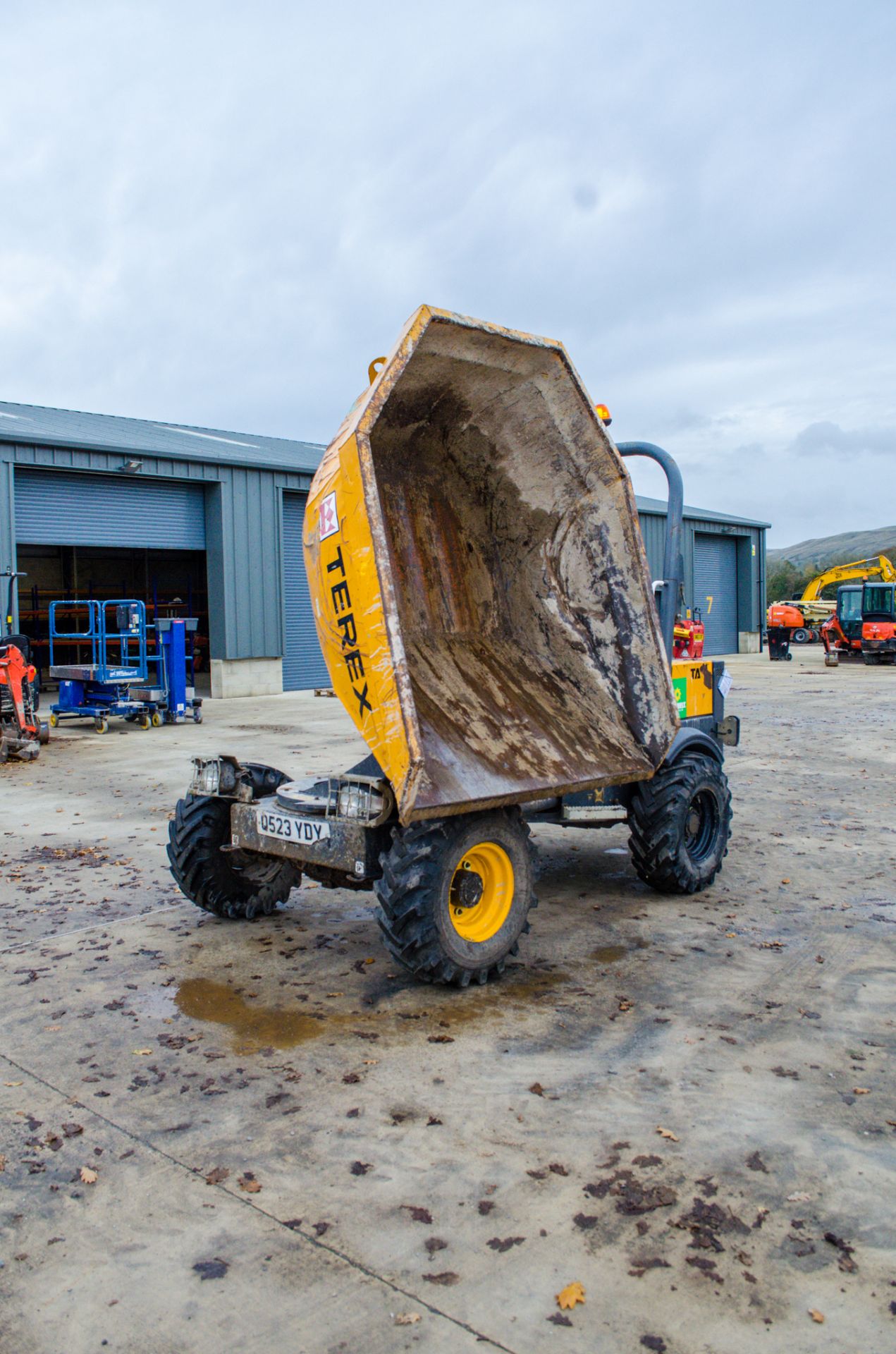 Terex TA3s 3 tonne swivel skip dumper Year: 2014 S/N: PB5504 Recorded Hours: 1168 A635098 - Image 13 of 23