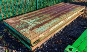 3.5 metre x 1.3 metre steel trench box