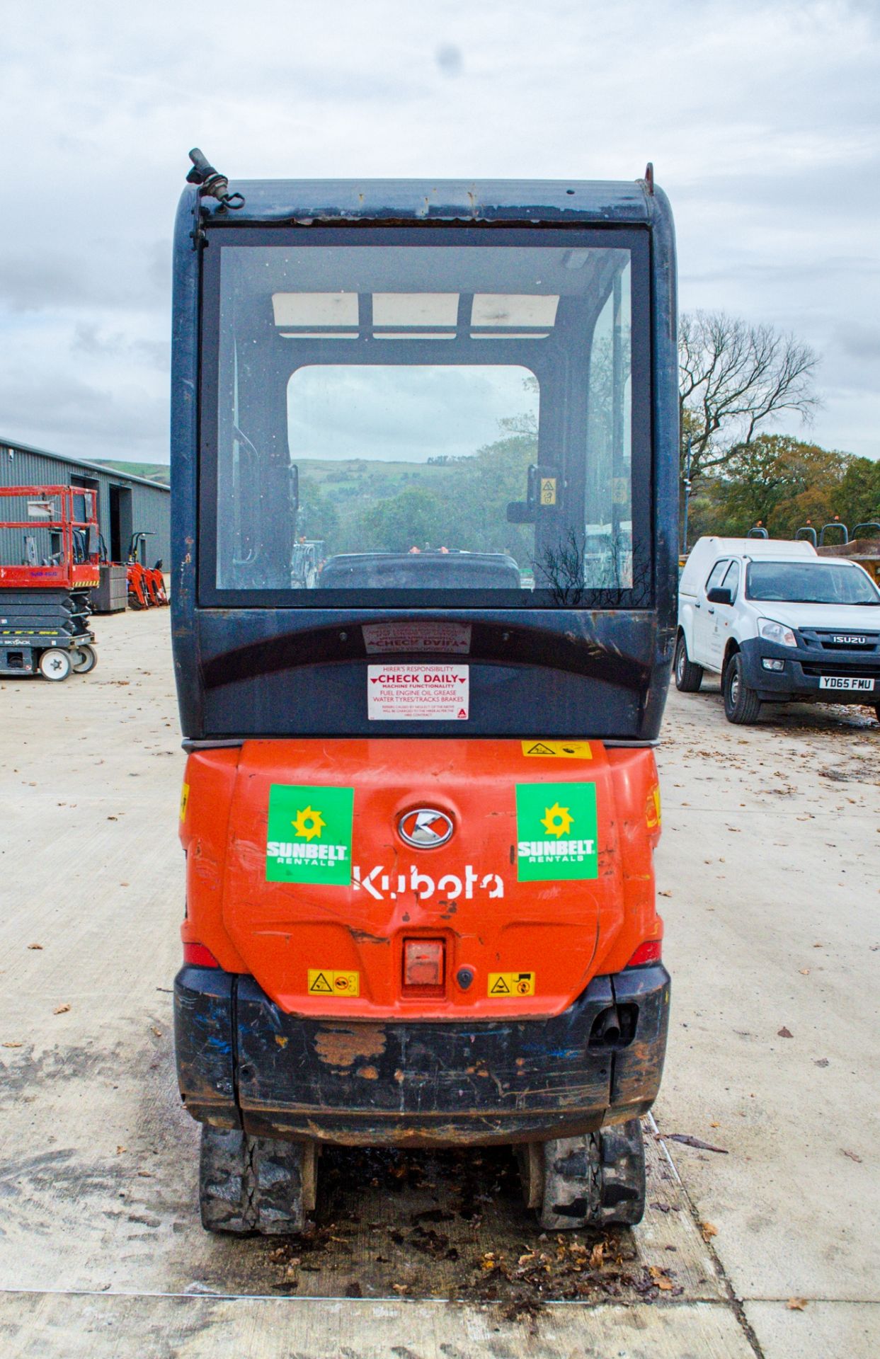 Kubota KX016-4 1.6 tonne rubber tracked mini excavator Year: 2014 S/N: 577998 Recorded Hours: 2026 - Image 6 of 18
