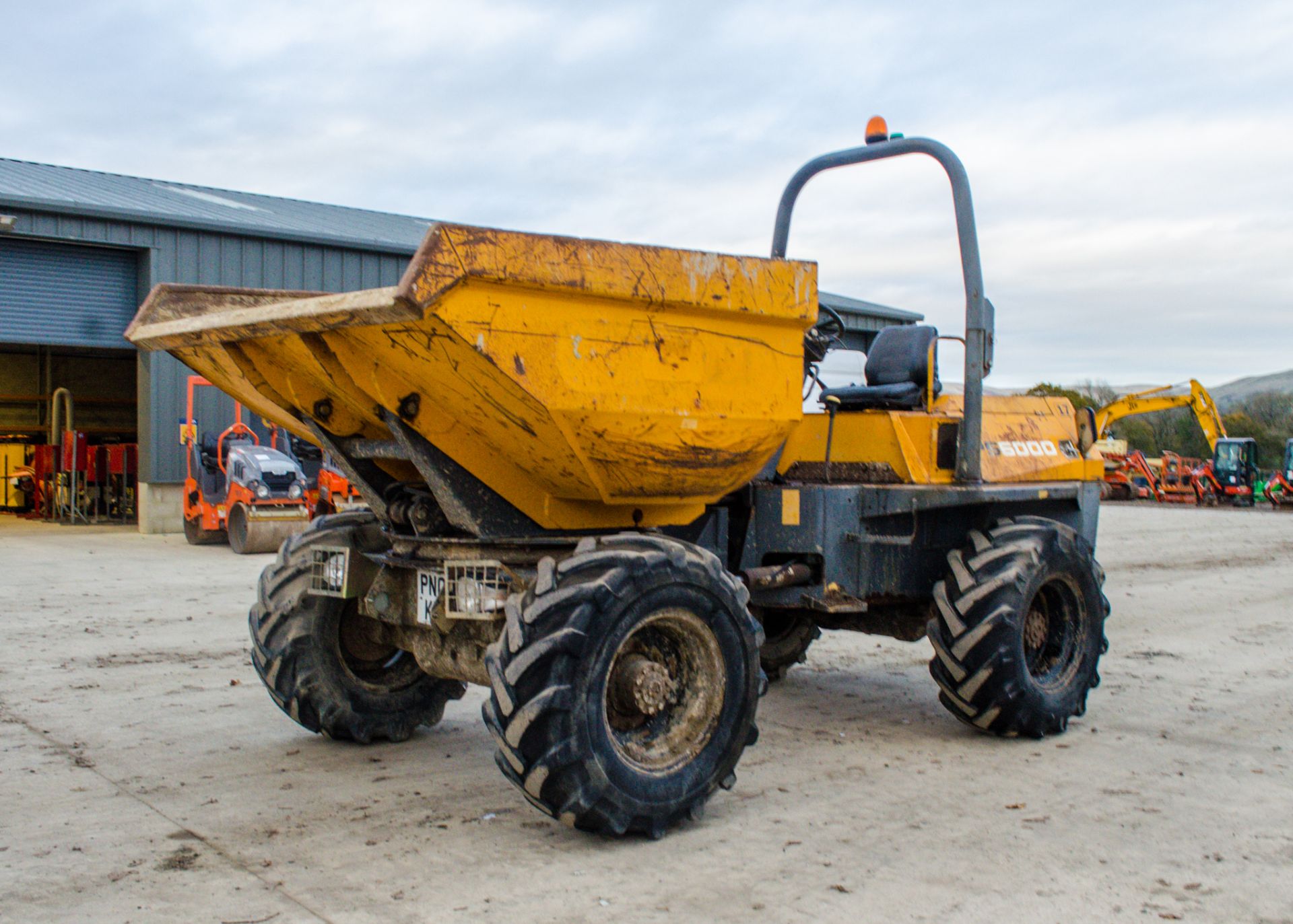 Terex PS6000 6 tonne swivel skip dumper  Year: 2008 S/N: PL082 Recorded Hours: 4439 2248