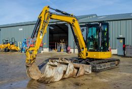Caterpillar 305E2 5 tonne rubber tracked midi excavator Year: 2018 S/N: 08519 Recorded Hours: 2712