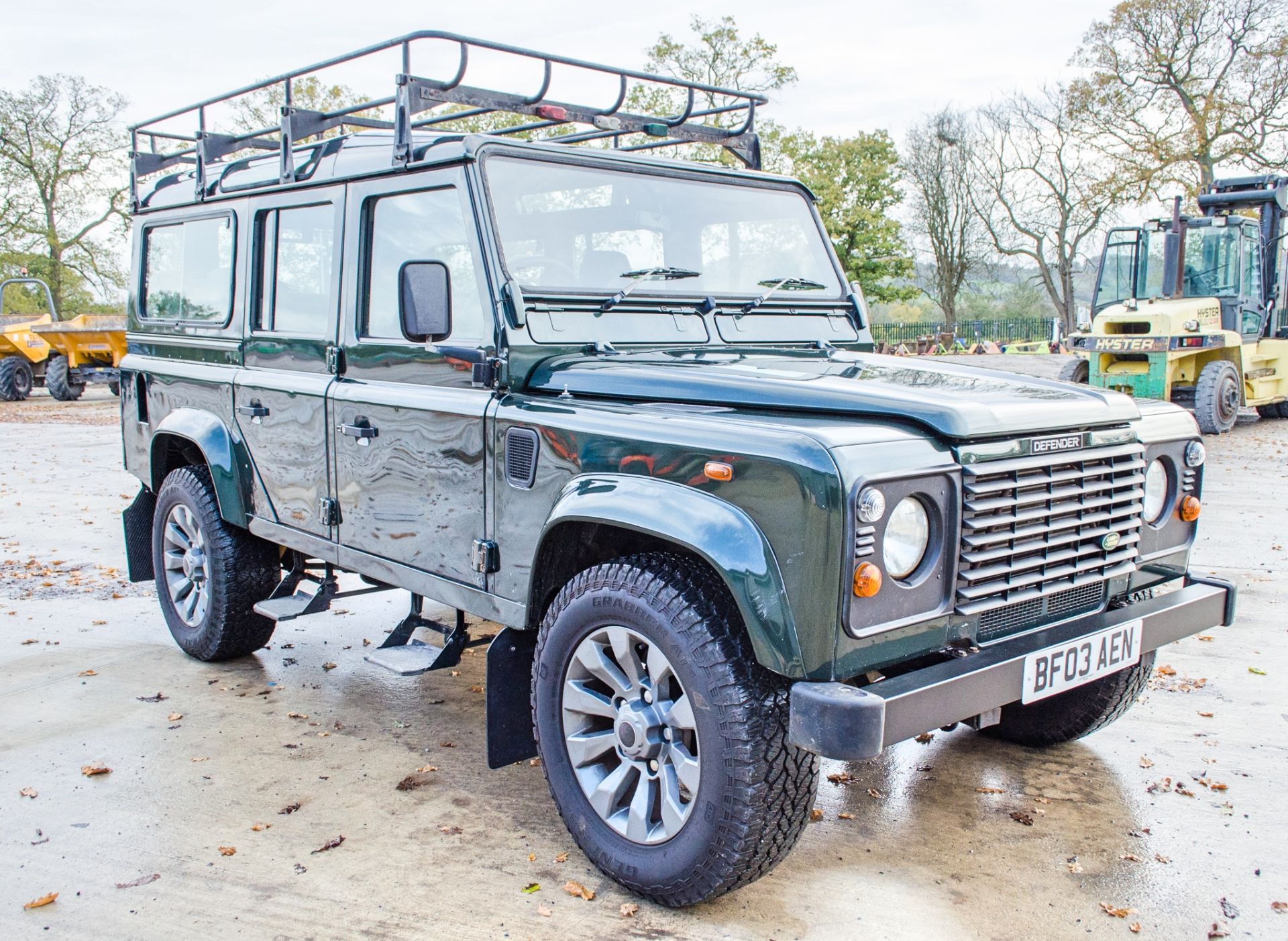 Land Rover Defender 110 TD5 County 9 seat estate vehicle Registration Number: BF03 AEN Date of - Image 2 of 31