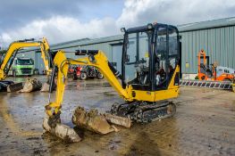 CAT 301.4c 1.4 tonne rubber tracked rubber tracked mini excavator Year: 2018 S/N: JK02927 Recorded