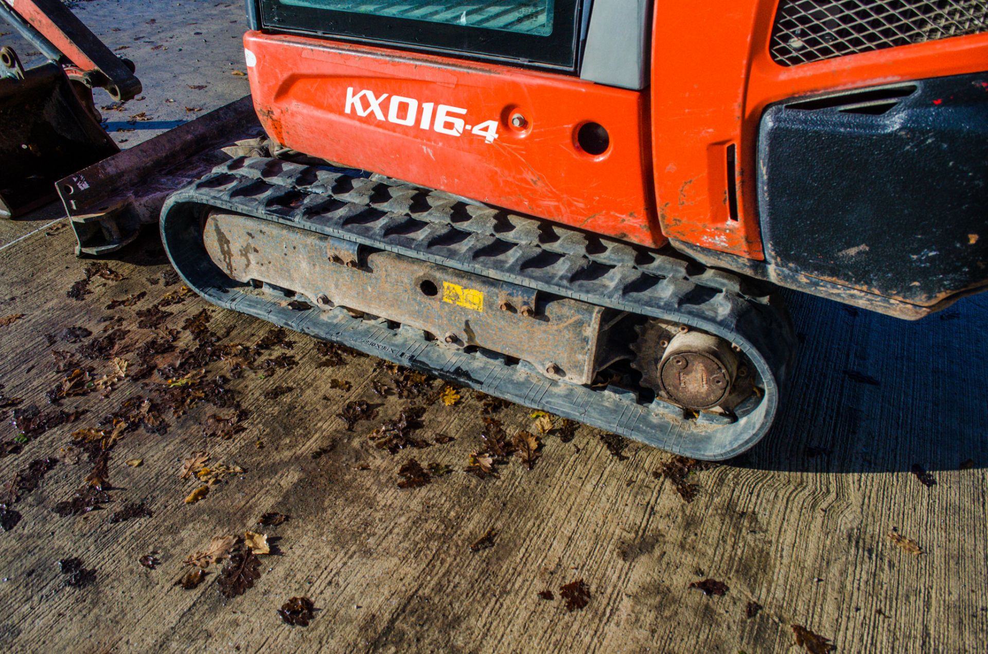 Kubota KX016-4 1.6 tonne rubber tracked mini excavator Year: 2015 S/N: 58337 Recorded Hours: 1792 - Image 9 of 19