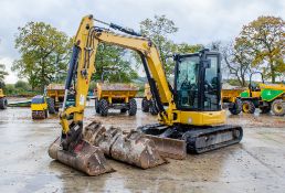 Caterpillar 305E2 5 tonne rubber tracked midi excavator Year: 2018 S/N: 085204 Recorded Hours: