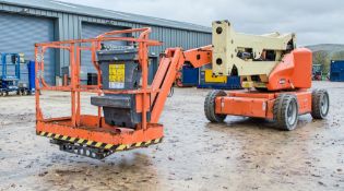 JLG M450AJ hybrid articulated boom lift Year: 2012 S/N: 156095 Recorded hours: 8 (Suspect clock
