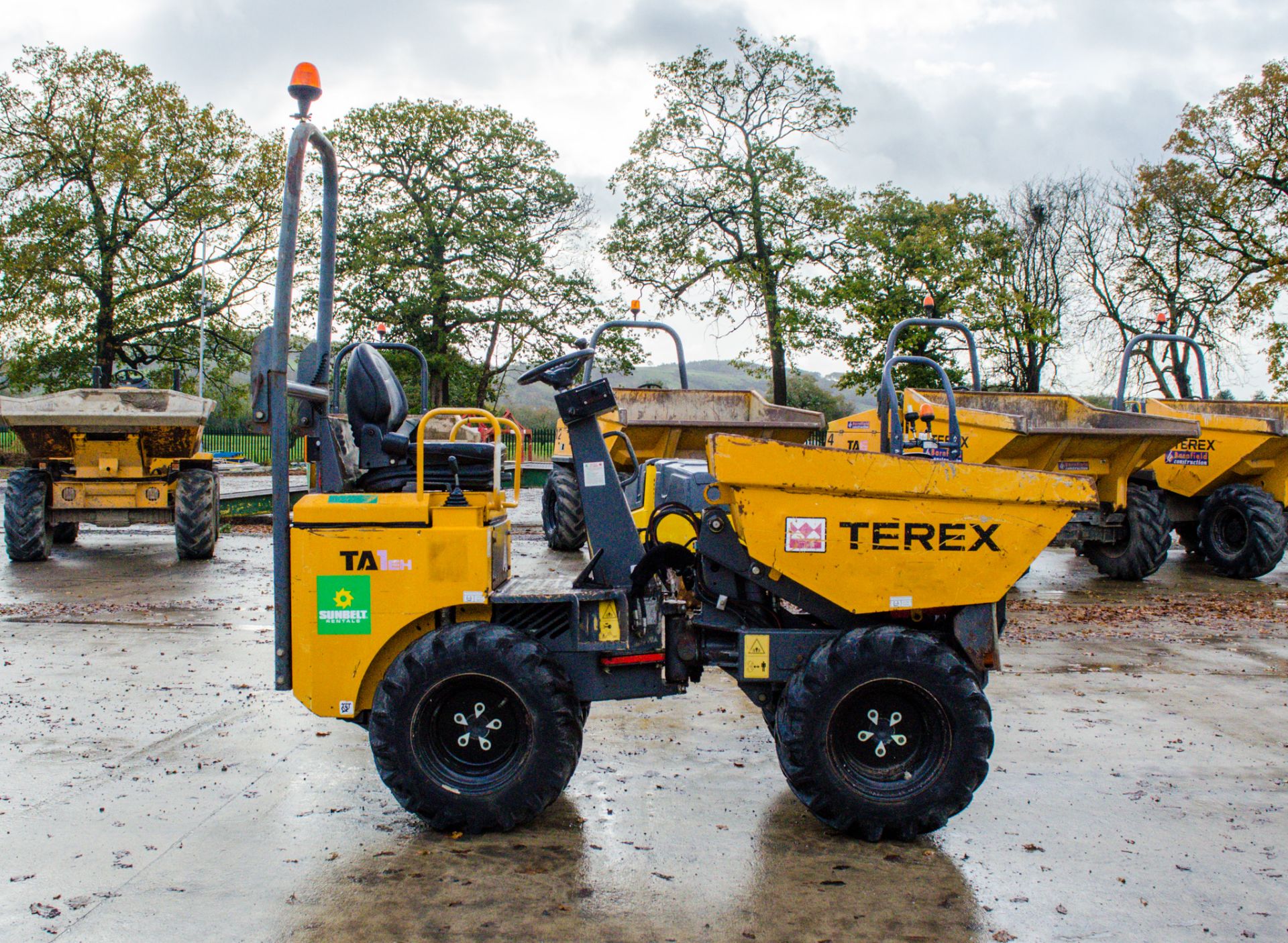 Terex TA1EH 1 tonne hi-tip dumper Year: 2014 S/N: 2064 Recorded Hours: 1213 A641656 - Image 7 of 21