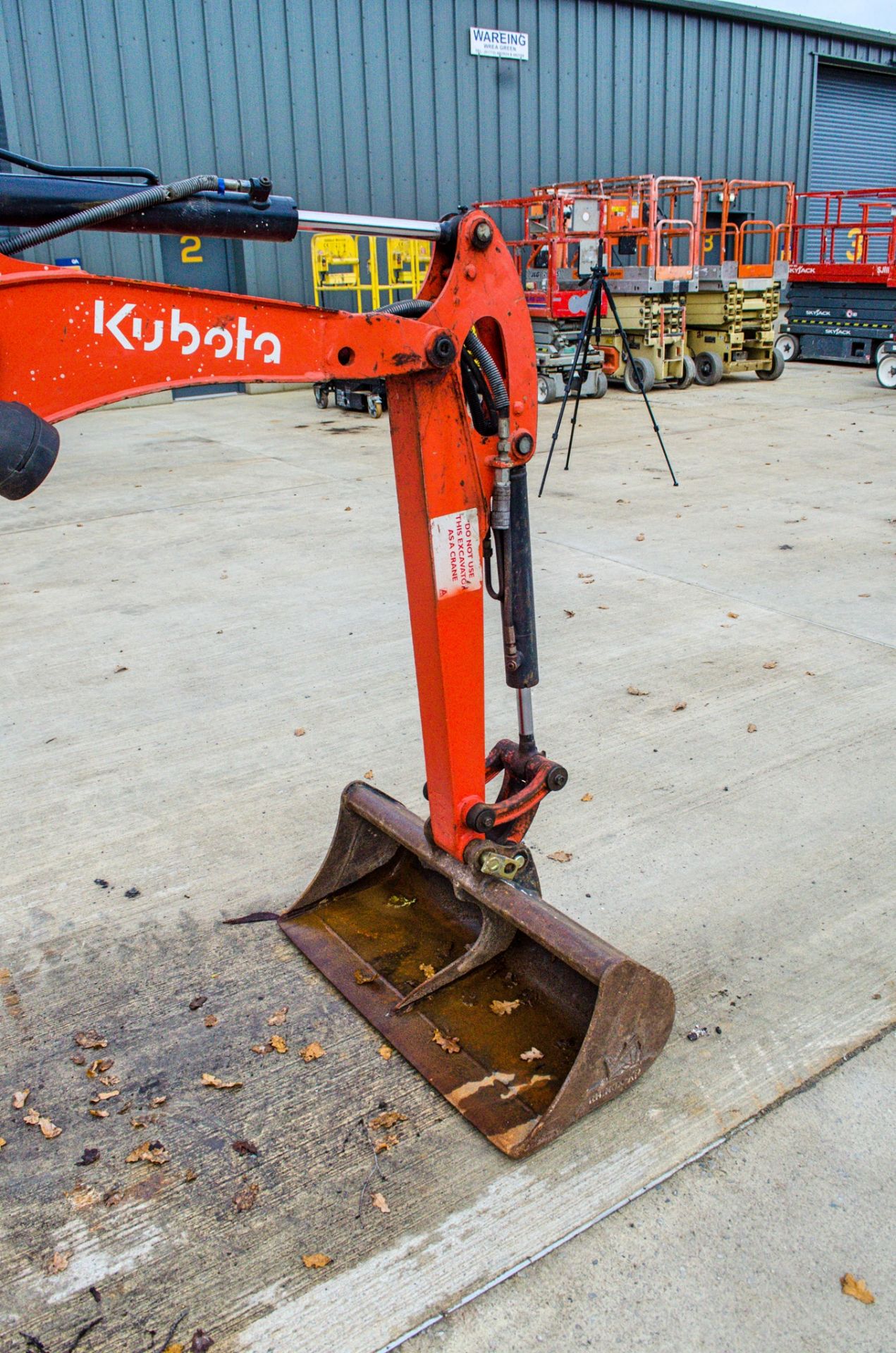 Kubota KX016-4 1.6 tonne rubber tracked mini excavator Year: 2014 S/N: 577998 Recorded Hours: 2026 - Image 12 of 18
