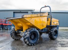 Terex TA6 6 tonne straight skip dumper Year: 2015 S/N: 7596 Recorded Hours: 1633 2107