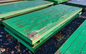 3.5 metre x 1.3 metre steel trench box