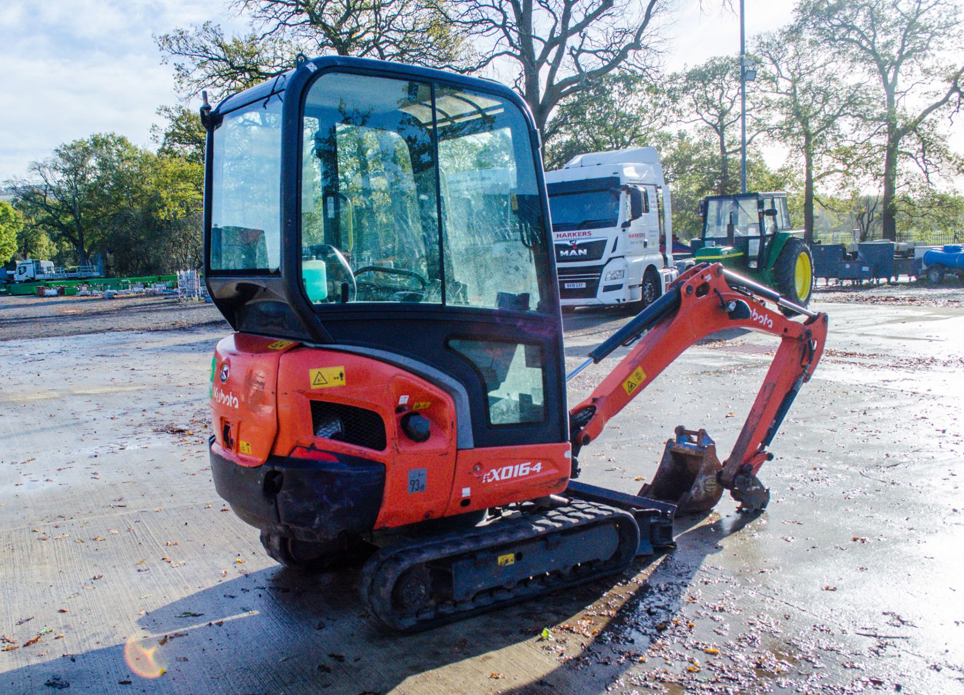 Kubota KX016-4 1.6 tonne rubber tracked mini excavator Year: 2014 S/N: 58179 Recorded Hours: 1812 - Image 3 of 19