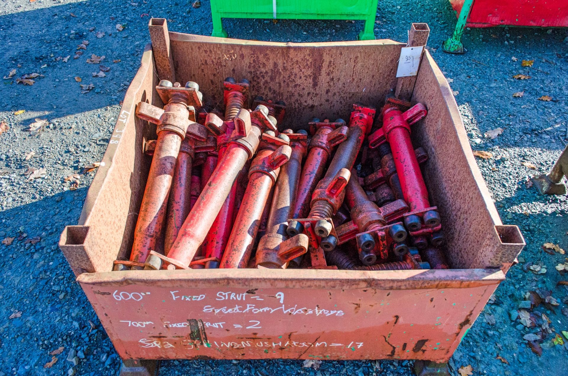 Stillage of Type 'B' spindles