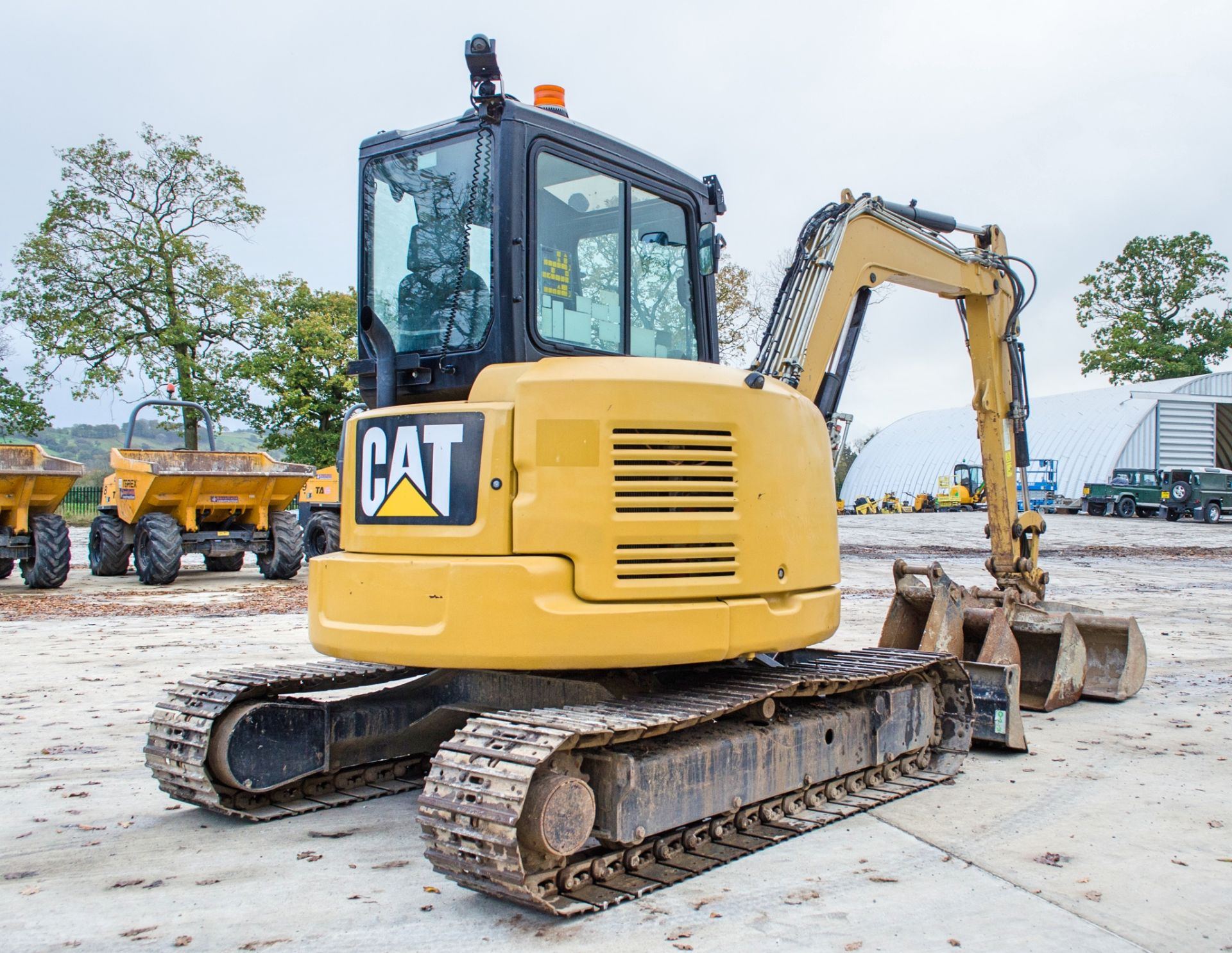 Caterpillar 305E-2 CR 5 tonne steel tracked excavator Year: 2018 S/N: EXH5M08542 Recorded Hours: - Image 3 of 23