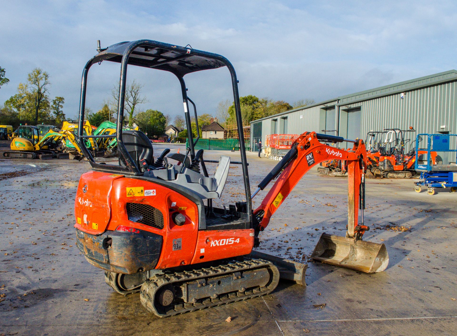 Kubota KX015-4 1.5 tonne rubber tracked mini excavator Year: 2018 S/N: 62575 Recorded Hours: 1764 - Image 4 of 19