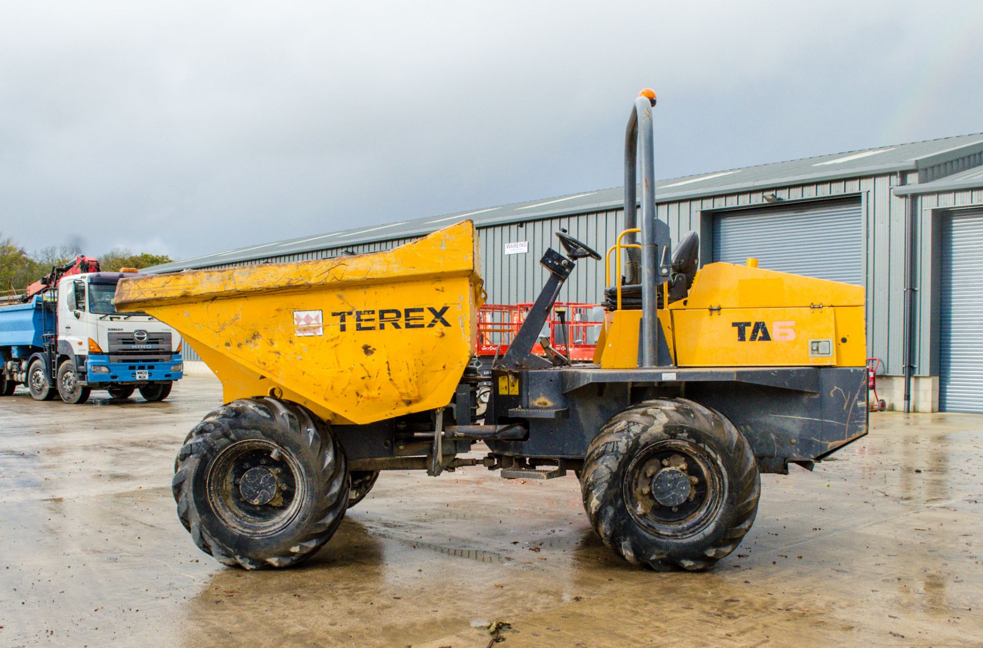 Terex TA6 6 tonne straight skip dumper Year: 2014 S/N: 3PH5404 Recorded Hours: 2037 D1851 - Bild 7 aus 21