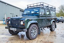 Land Rover Defender 110 TD5 County 9 seat estate vehicle Registration Number: BF03 AEN Date of