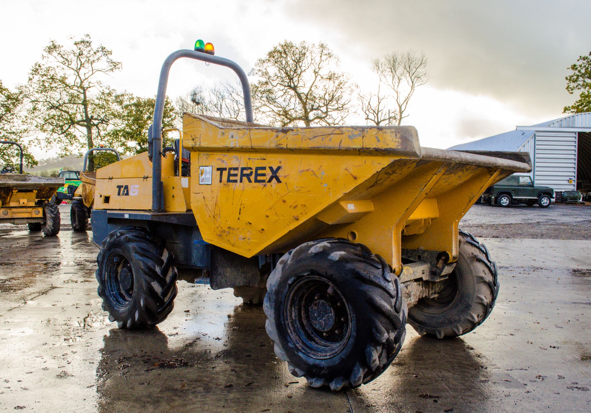 Terex TA6 6 tonne straight skip dumper Year: 2014 S/N: 4PT5411 Recorded Hours: 645 D1852 - Bild 2 aus 20
