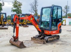 Kubota KX016-4 1.6 tonne rubber tracked mini excavator Year: 2014 S/N: 577998 Recorded Hours: 2026