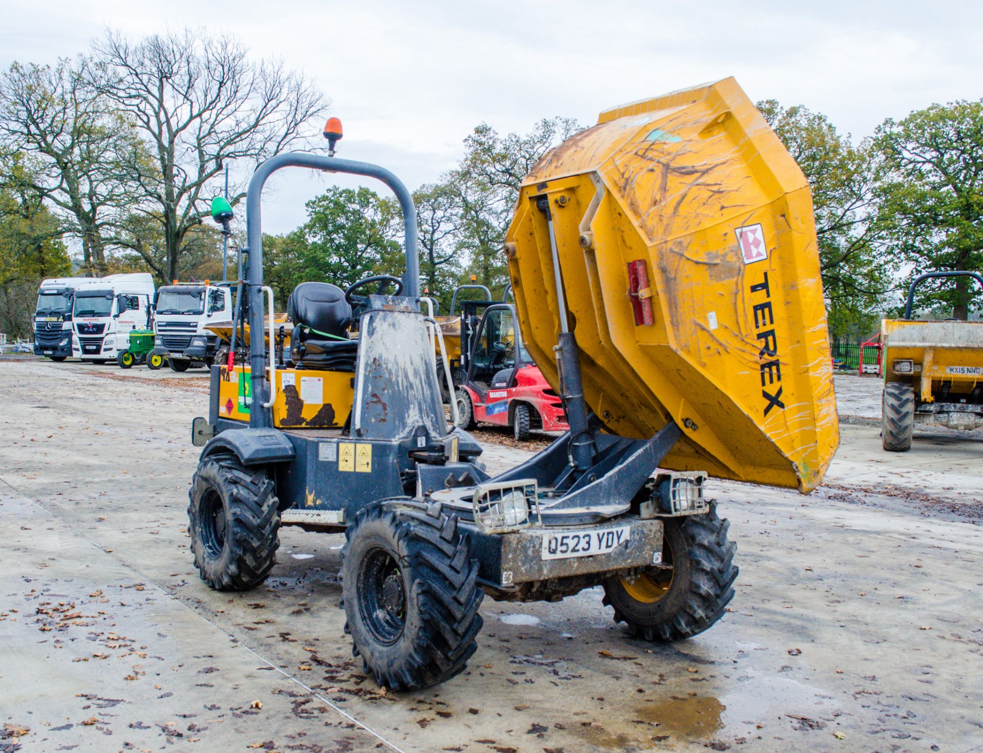 Terex TA3s 3 tonne swivel skip dumper Year: 2014 S/N: PB5504 Recorded Hours: 1168 A635098 - Bild 14 aus 23