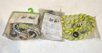 3 - safety lanyards ** New and unused **